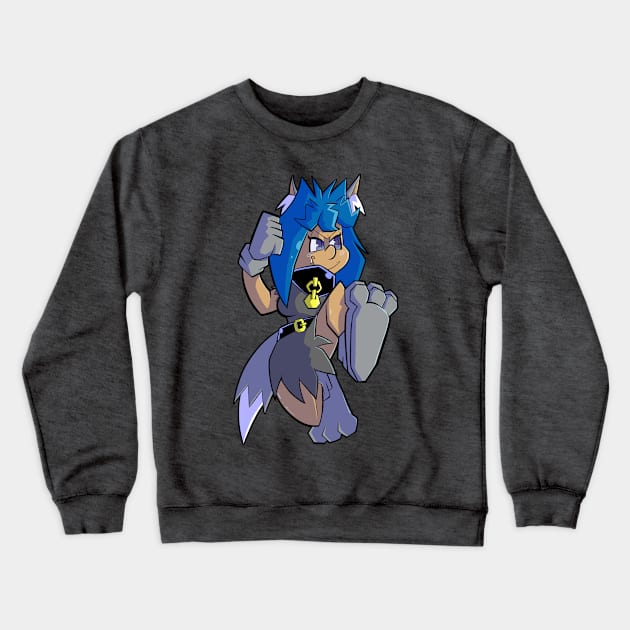 Jazzy Drive Crewneck Sweatshirt by pembrokewkorgi